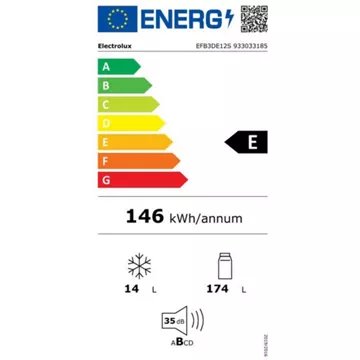 Réfrigérateur 1 porte encastrable ELECTROLUX EFB3DE12S – Image 5