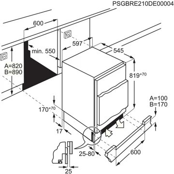 Réfrigérateur top encastrable ELECTROLUX EXB3AE82R – Image 3