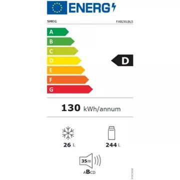 Réfrigérateur 1 porte SMEG FAB28LBL5 – Image 4