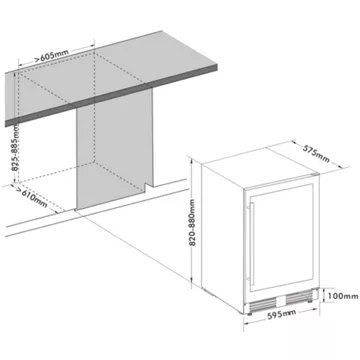 Réfrigérateur 2 portes FRIGELUX RE2T136A – Image 8