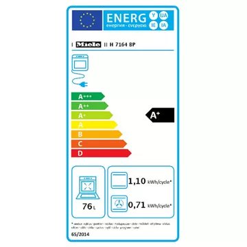 Four encastrable fonction vapeur MIELE H 7164 BP – Image 9