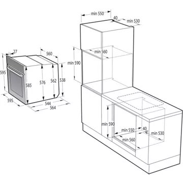Four encastrable HISENSE BI64213EPX – Image 12