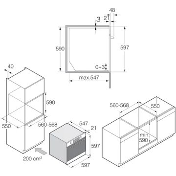 Four encastrable ASKO OP8664S – Image 5