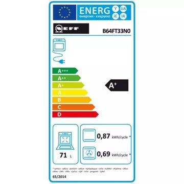 Four encastrable fonction vapeur NEFF B64FT33N0 N90 IQ700 – Image 8