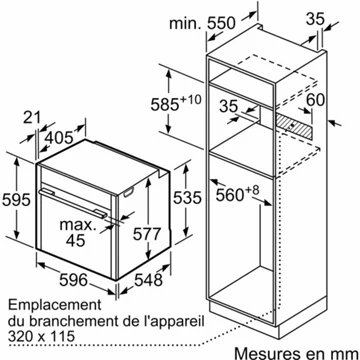Four encastrable fonction vapeur NEFF B64FT33N0 N90 IQ700 – Image 9
