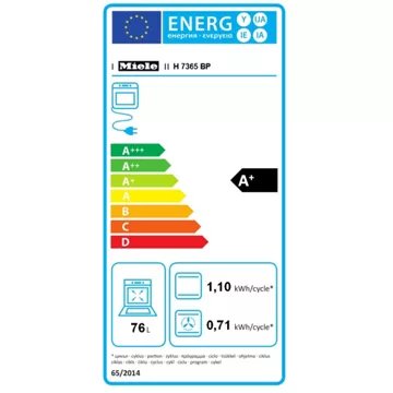 Four encastrable fonction vapeur MIELE H 7365 BP – Image 8