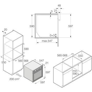 Four encastrable fonction vapeur ASKO OCS8664S – Image 5