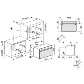 Four encastrable SMEG SFP9302TX – Image 7