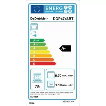 Four encastrable DE DIETRICH DOP4746BT Sonde – Image 5