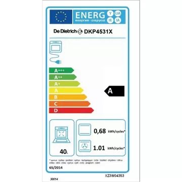 Four encastrable DE DIETRICH DKP4531X AI Modes – Image 5