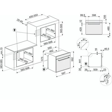 Four encastrable SMEG SFP6401TB – Image 4