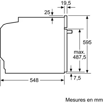 Four encastrable BOSCH HBA4720B3F AccentLine – Image 11