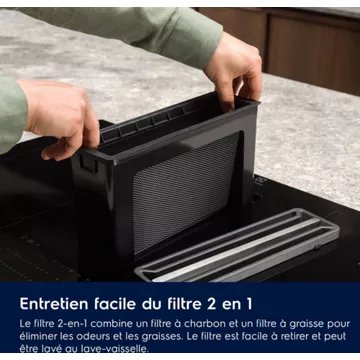 Table induction aspirante ELECTROLUX KCC84450 breeze – Image 15
