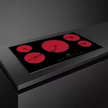 Table vitrocéramique SMEG SE395ETB 90cm – Image 2