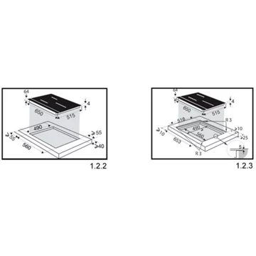 Table induction DE DIETRICH DPI7535B – Image 5