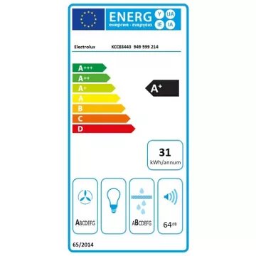 Table induction aspirante ELECTROLUX KCC83443 recyclage – Image 5