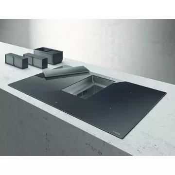 Table induction aspirante ELICA NIKOLATESLA ALPHA BL/A/78 (évac/recycl) – Image 10