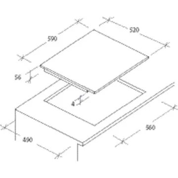 Table induction HAIER HAIPSJ64MC CHEF@HOME Series 2 – Image 12