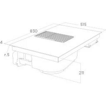 Table induction aspirante ELICA NIKOLATESLA LIBRA BL/A/83 (évacuation) – Image 5