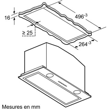 Hotte encastrable NEFF D55MH56N0 – Image 5