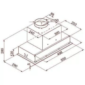 Hotte encastrable DE DIETRICH DHG2684B MotionControl – Image 7