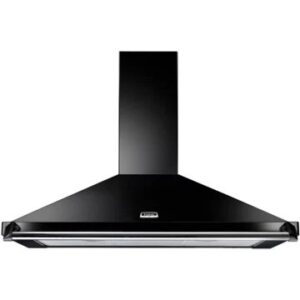 Hotte grande largeur FALCON 90 NOIR BAR+BADG CHROME