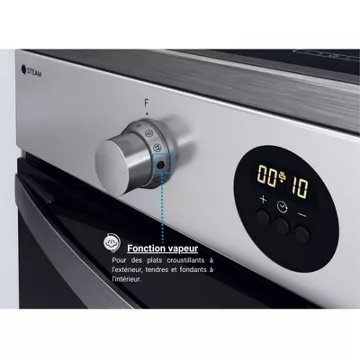 Cuisinière induction INDESIT IS67IQ8CCX/FR Steam – Image 4