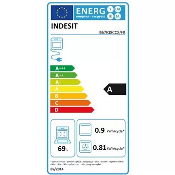 Cuisinière induction INDESIT IS67IQ8CCX/FR Steam – Image 11