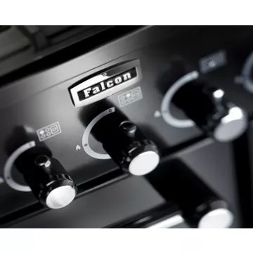 Piano de cuisson gaz FALCON KITCHENER 90 NOIR + WOK ET PLANCHA – Image 6