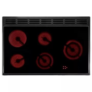 Piano de cuisson vitrocéramique FALCON CLASSIC90 VITRO NOIR CHRM – Image 6