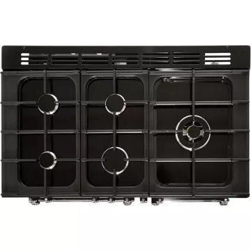 Piano de cuisson gaz FALCON KITCHENER 100 Mixte NOIR CHROME – Image 12
