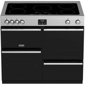 Piano de cuisson induction STOVES PRECISION DELUXE 100 EI INOX – Image 2