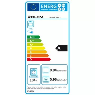 Piano de cuisson gaz GLEM GE960CVBK2 – Image 4