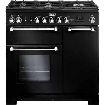 Piano de cuisson gaz FALCON KITCHENER 90 MIXTE NOIR CHROME – Image 2