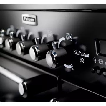 Piano de cuisson gaz FALCON KITCHENER 90 MIXTE NOIR CHROME – Image 5