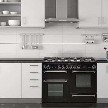 Piano de cuisson gaz FALCON KITCHENER 110 Mixte NOIR CHROME – Image 14