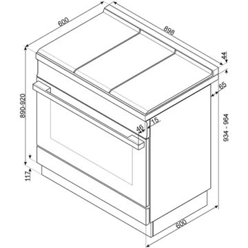 induction SMEG CPF9IPWH – Image 6