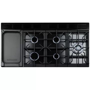 Piano de cuisson mixte FALCON DELUX110 MIXT BLEU CHROME – Image 4