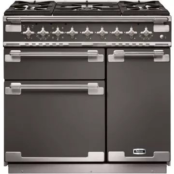 Piano de cuisson gaz FALCON ELISE90 MIXT GRIS ARDOISE – Image 2