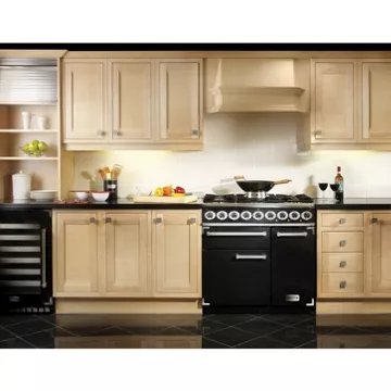 Piano de cuisson gaz FALCON Semi Pro DELUXE 90 NOIR CHROME – Image 5