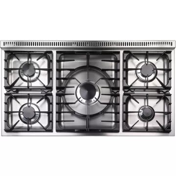 Piano de cuisson gaz FALCON Semi Pro DELUXE 110 ARDOISE NICKEL – Image 4