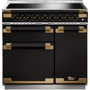 Piano de cuisson induction FALCON ELISE LUXE TAB IND 90 CMNOIR LAITON – Image 2