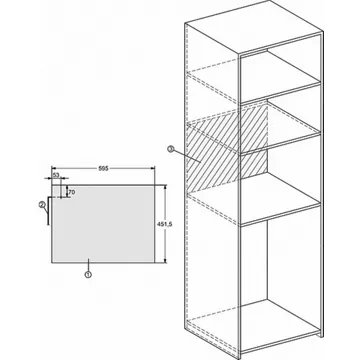 Micro ondes encastrable MIELE M 7240 TC – Image 11