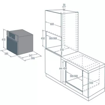 Micro ondes encastrable ASKO OM8464S – Image 3