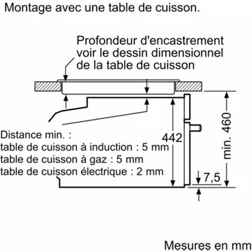 Micro ondes combiné encastrable NEFF C24MR21N0 série N70 Circo Therm – Image 11