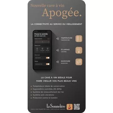 Cave à vin APOGEE150PV Wi‑Fi Vinotag – Image 12