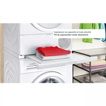 Sèche linge pompe à chaleur BOSCH WQG245CSFR Serenity Serie 6 – Image 7