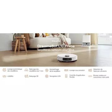 Robot Aspirateur Laveur DREAME dreambot L10 Prime – Image 23
