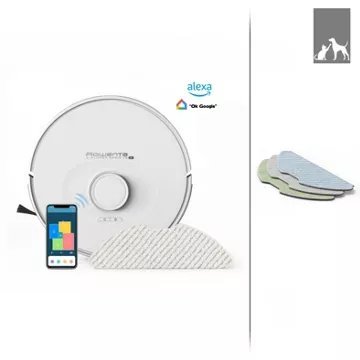 Robot Aspirateur Laveur ROWENTA RR8577WH X-Plorer série 75s
