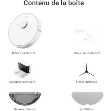 Robot Aspirateur Laveur DREAME D9 Max Blanc Gen2 – Image 12